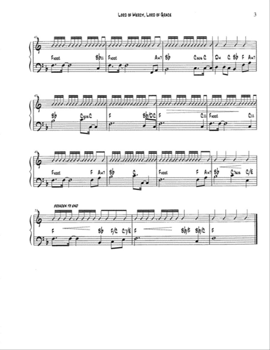 Lord of Mercy, Lord of Grace Set of Parts scores gallery preview page 4