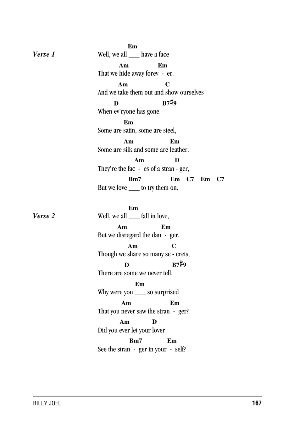 The Stranger Piano scores gallery preview page 2