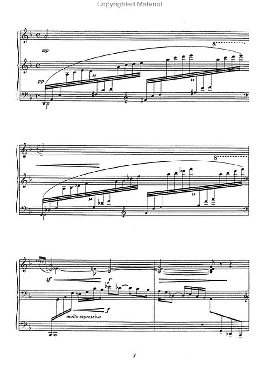 Episodes op. 36 (1941), Nr. 4-5 fur Klavier solo (Improvisation - Toccata)