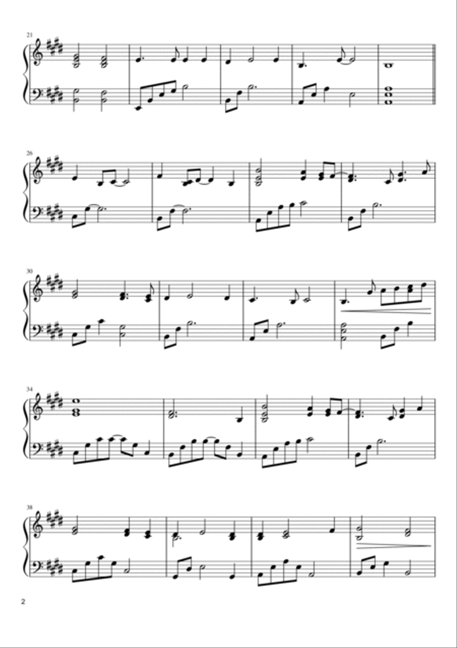 My Heart Will Go On (Love Theme from Titanic) Piano Solo scores gallery preview page 2