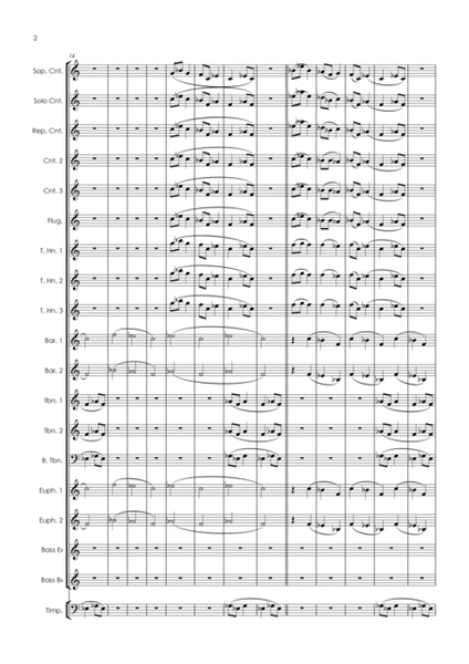 Sinfonietta I. Allegretto (Fanfare) - brass band image number null