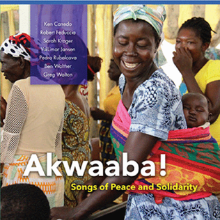 Book cover for Akwaaba Songs of Peace and Solidarity