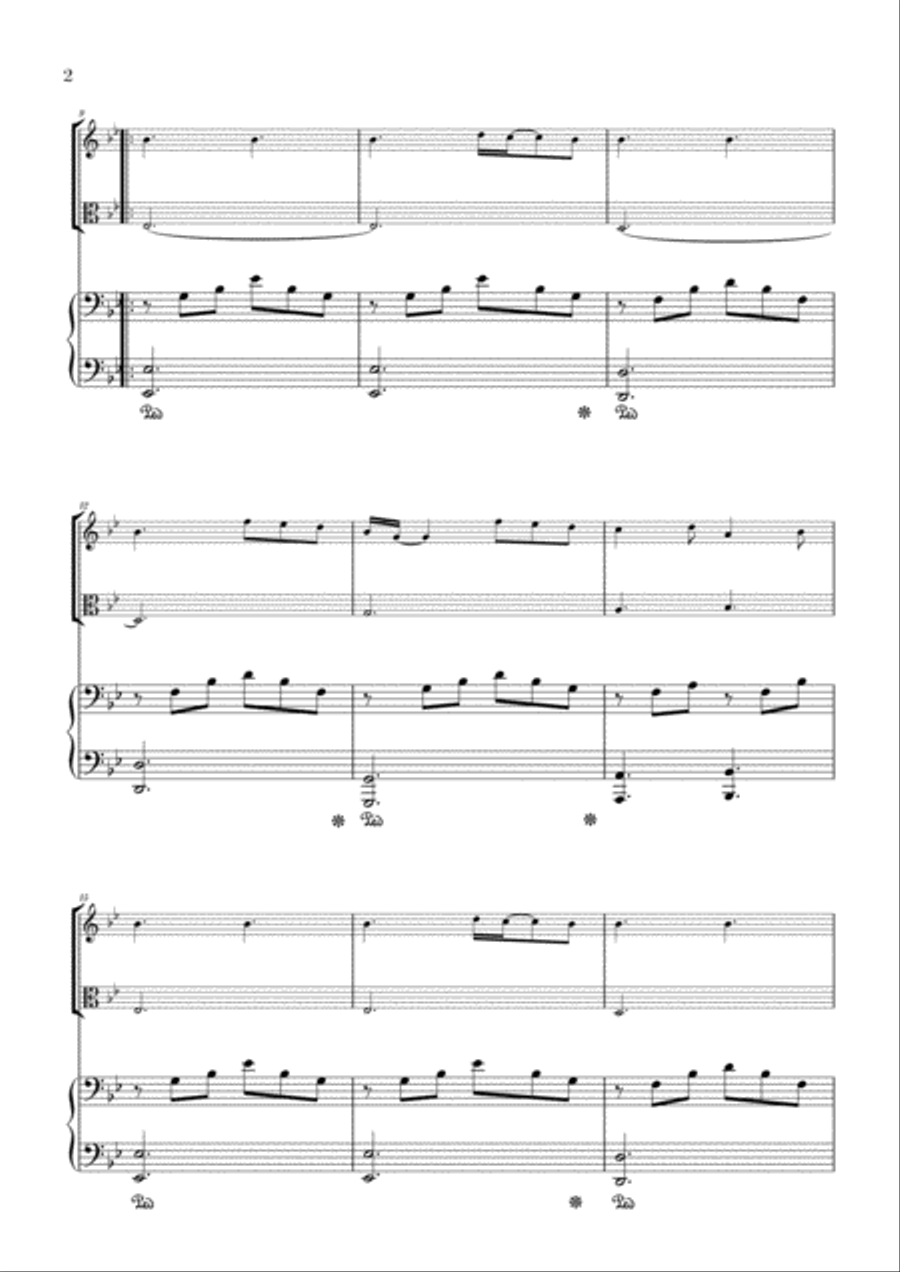A Thousand Years Small Ensemble scores gallery preview page 2