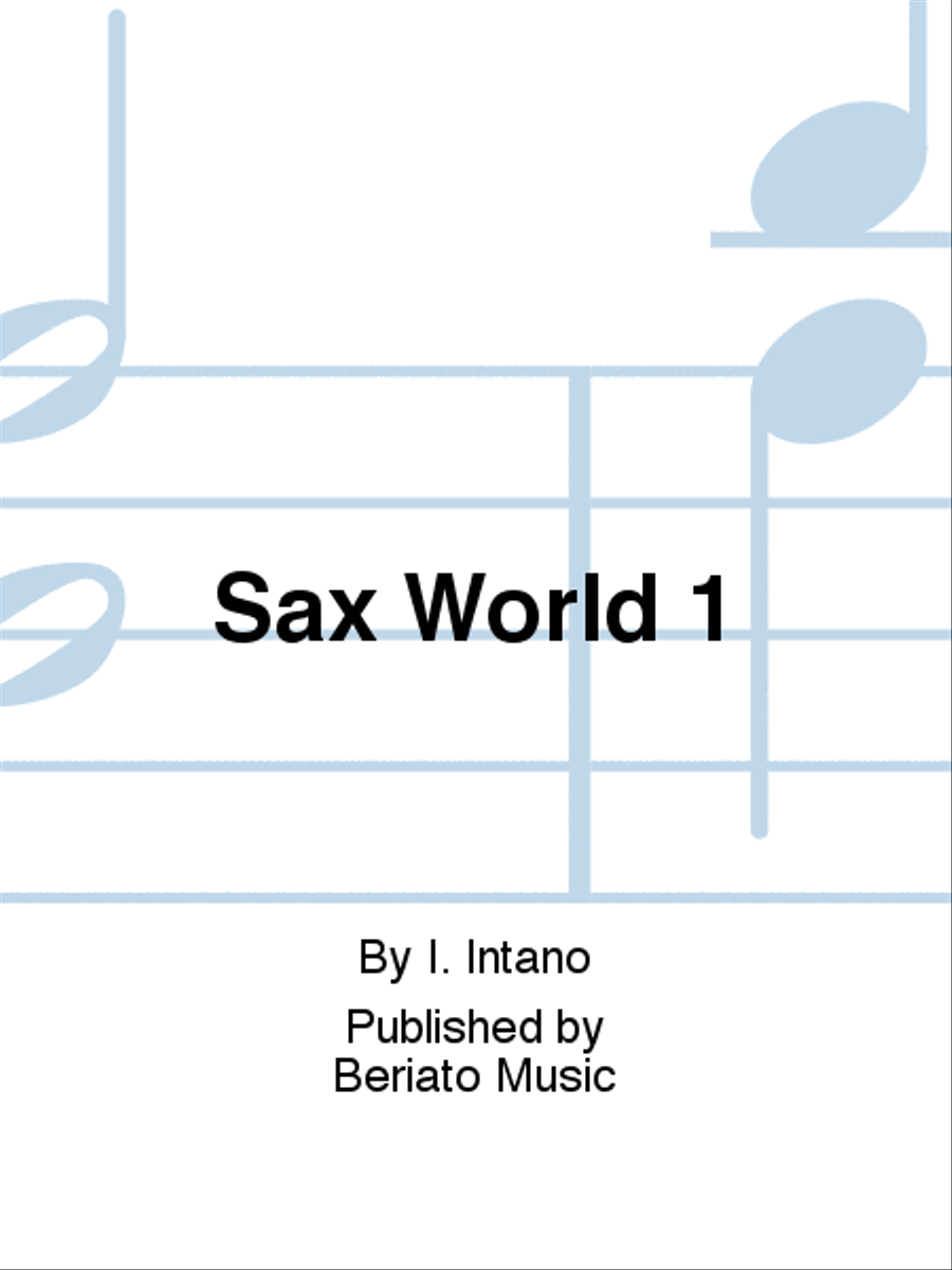 Sax World 1 Sax World 1 Saxophone Duet scores gallery preview page 1