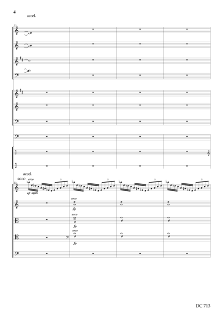 26B: Impressions of Agecroft [score only] Percussion Ensemble scores gallery preview page 4