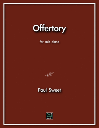 Offertory for solo piano