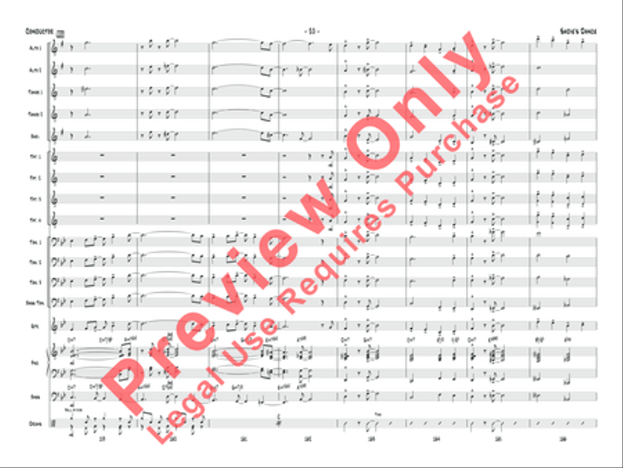 Sadie's Dance Sadie's Dance Jazz Ensemble scores gallery preview page 21