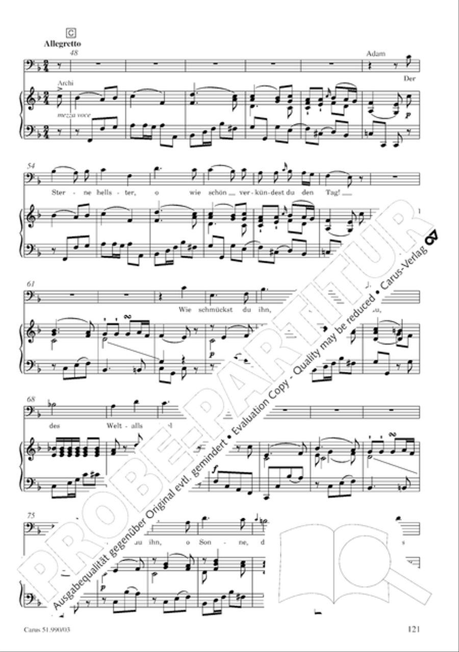 The Creation (Die Schopfung) The Creation (Die Schopfung) 4-Part scores gallery preview page 124