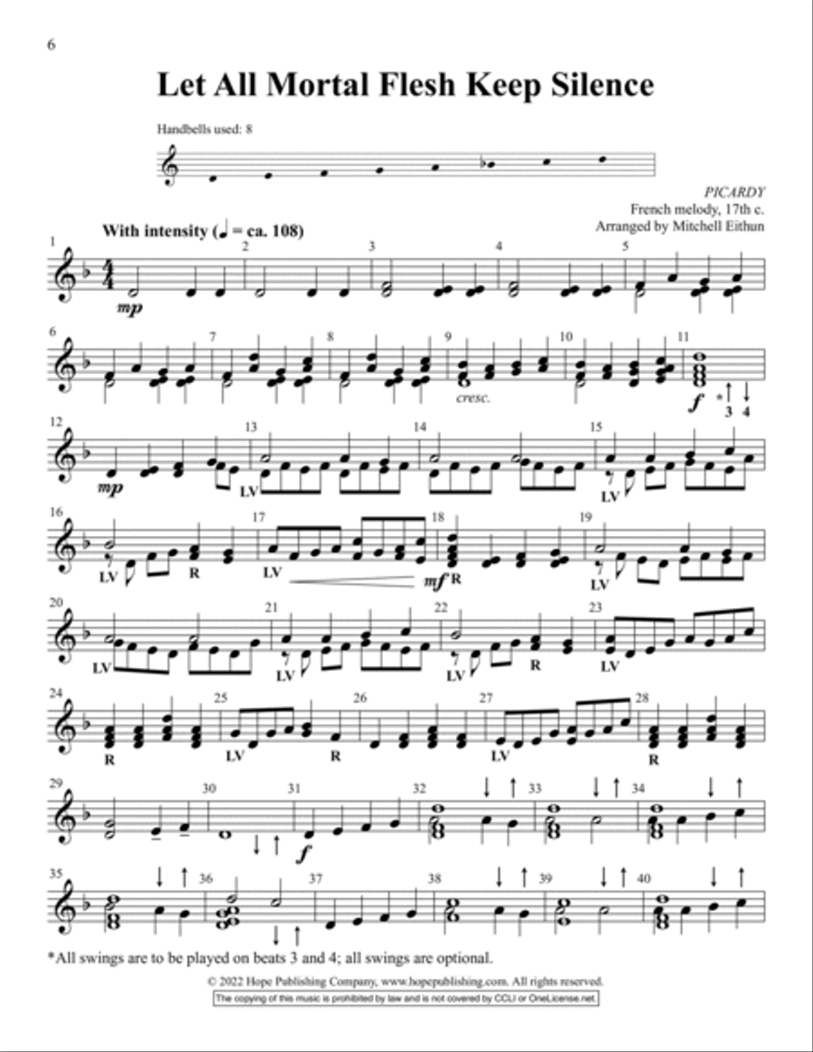 Small-ER But Mighty, Vol. 5, Christmas Aro-Digital Download Handbell Choir scores gallery preview page 6