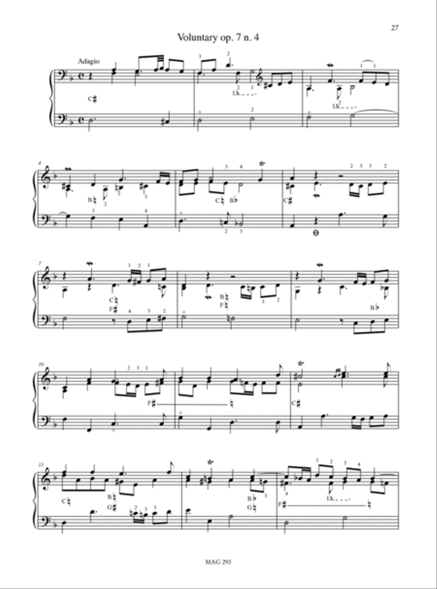 6 Voluntaries for Harp Harp scores gallery preview page 6