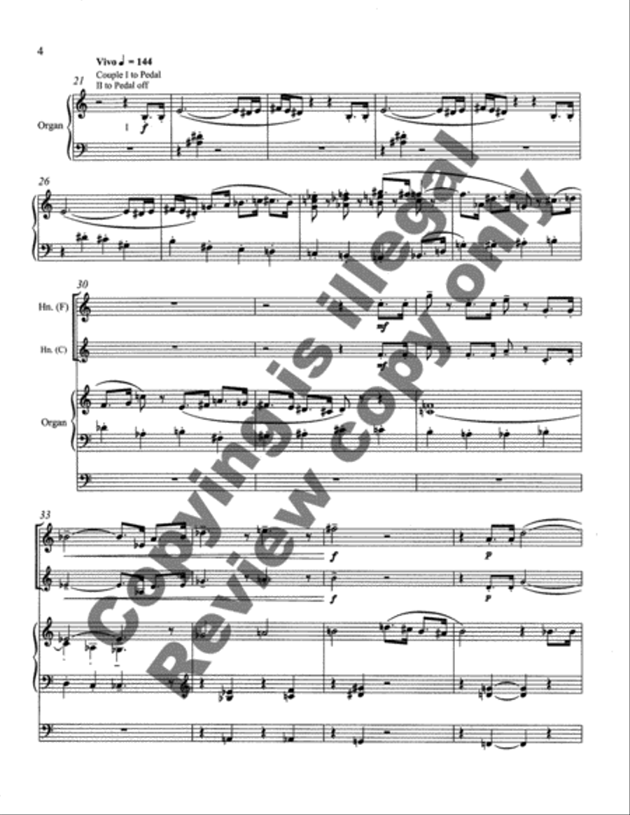 The Salutation of Gabriel Horn scores gallery preview page 4