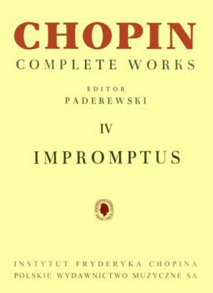 Chopin CW IV: Impromptus Piano Solo scores gallery preview page 1