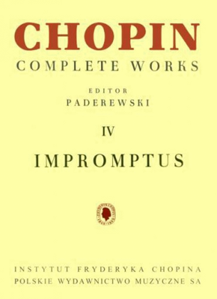Book cover for Complete Works IV: Impromptus