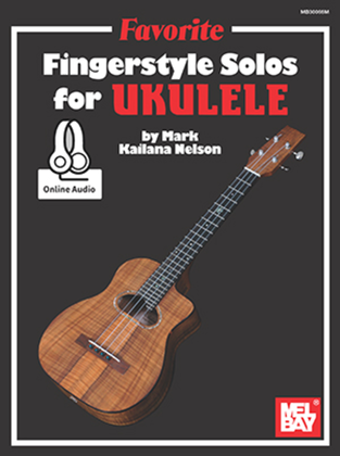 Book cover for Favorite Fingerstyle Solos for Ukulele