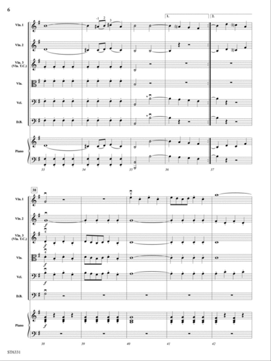 The Bird: Score String Orchestra scores gallery preview page 6