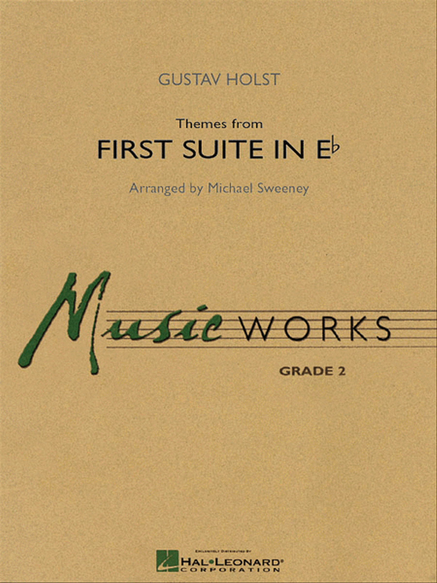 Themes from First Suite in E-flat Concert Band scores gallery preview page 1