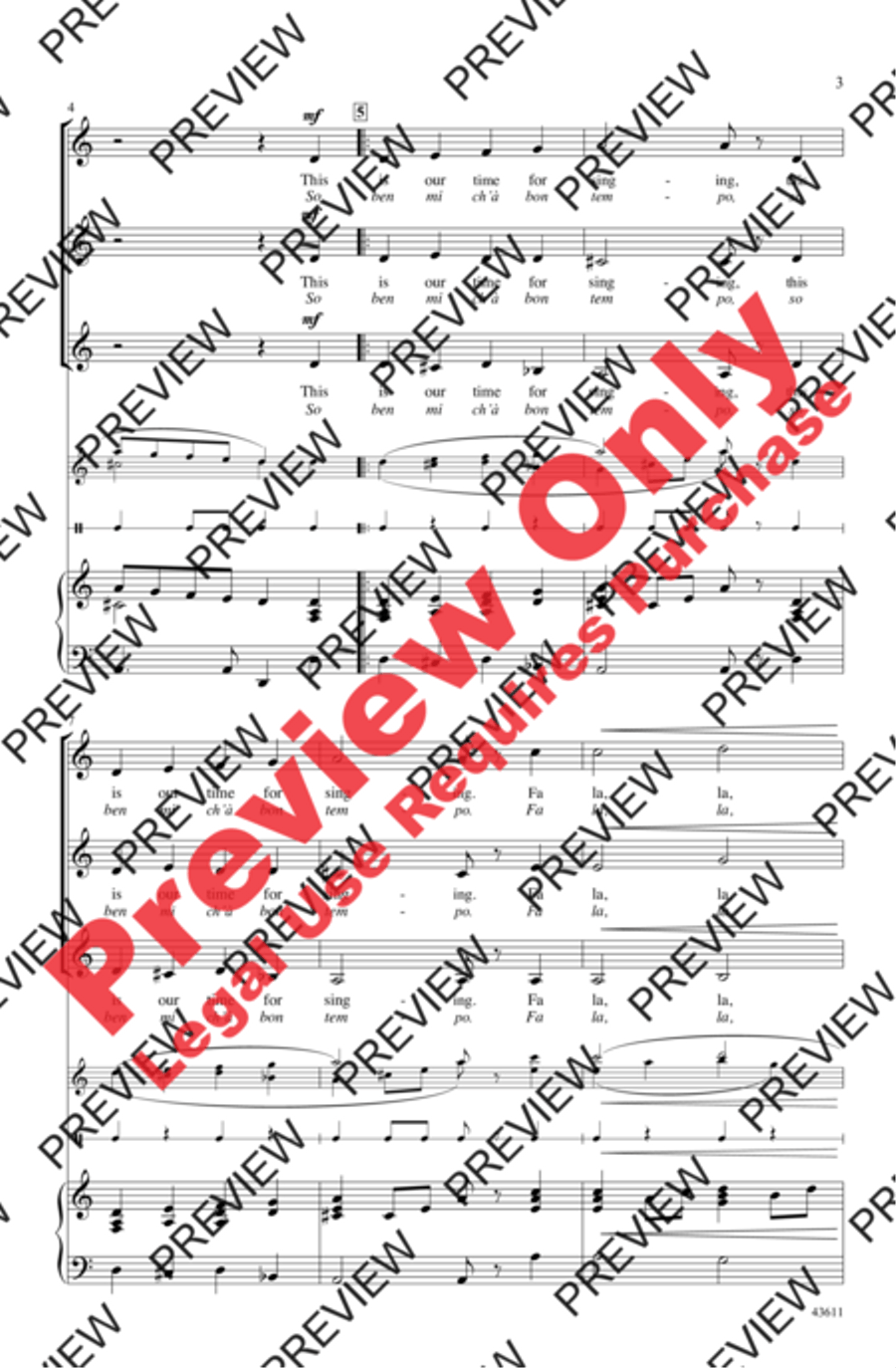 This Is Our Time for Singing Women's Choir scores gallery preview page 3