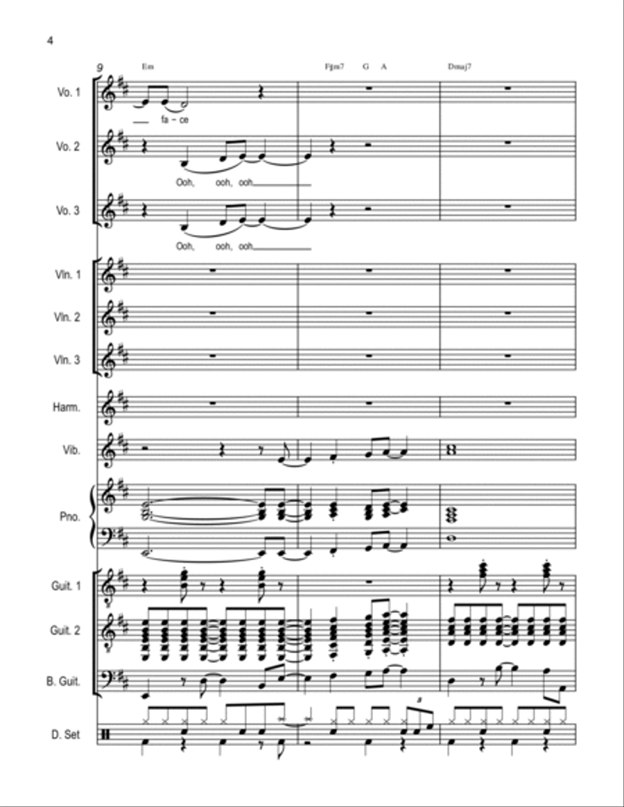 The Hunter Gets Captured By The Game Choir scores gallery preview page 4
