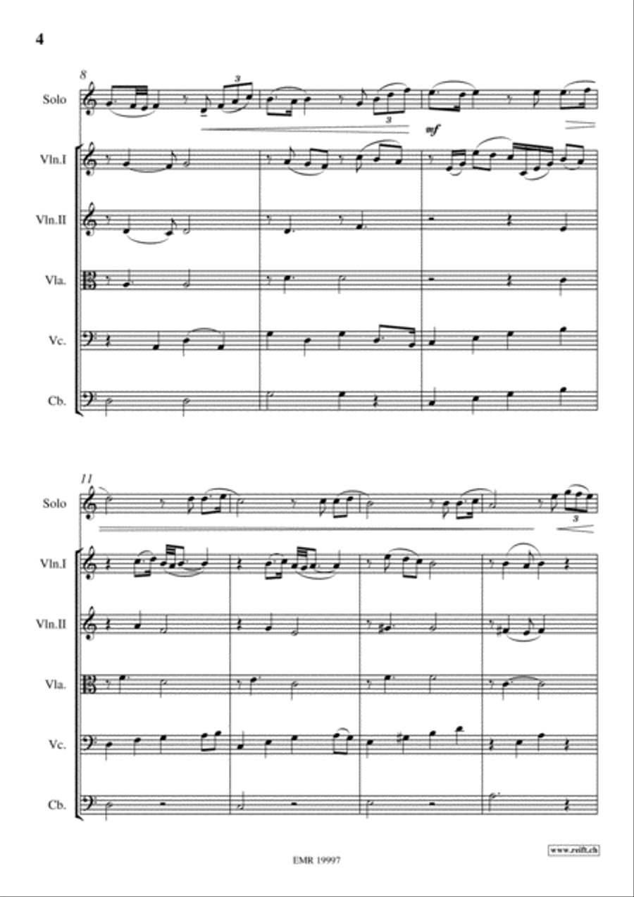 Elegia Elegia String Orchestra scores gallery preview page 4