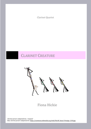 Book cover for Clarinet Creature