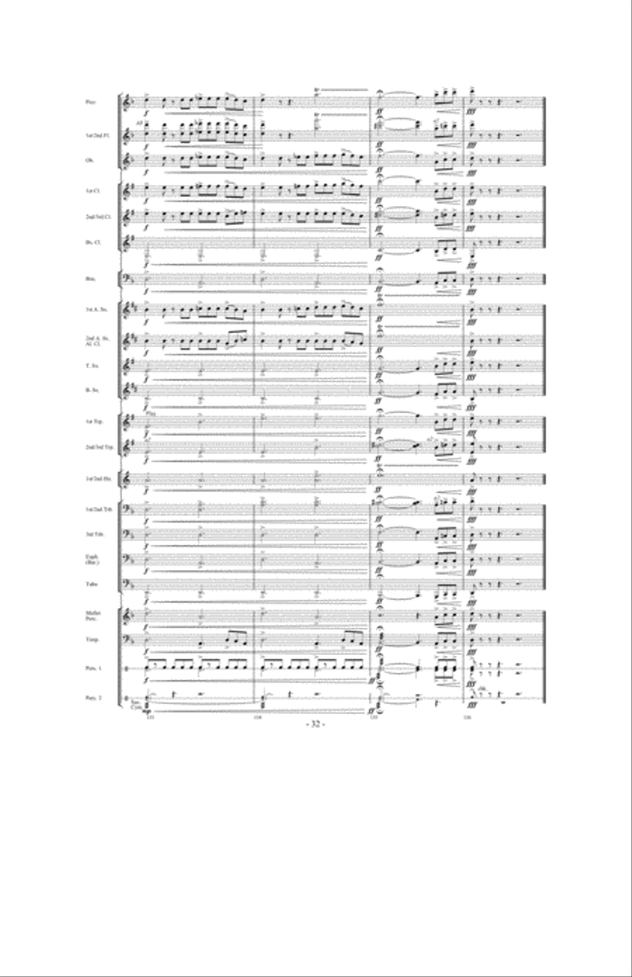 Apollo: Myth and Legend Concert Band scores gallery preview page 31