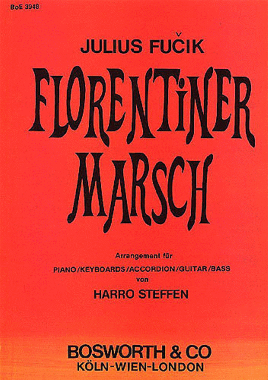 Julius Fucik: Florentiner Marsch Piano Solo scores gallery preview page 1