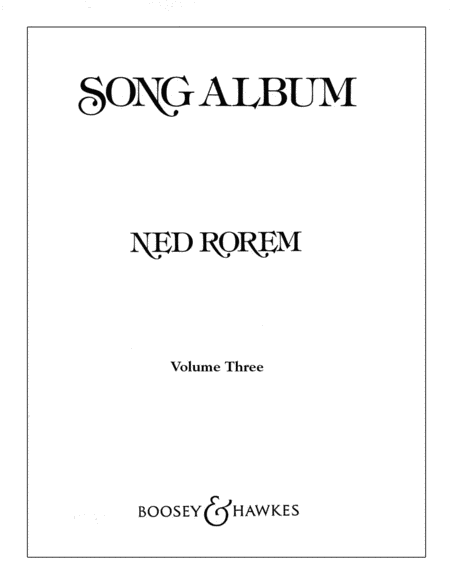 Song Album - Volume 3
