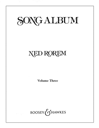 Book cover for Song Album – Volume 3