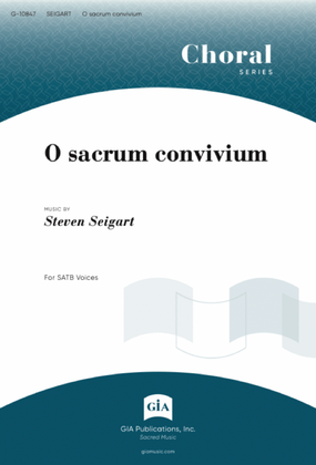 O Sacrum Convivium