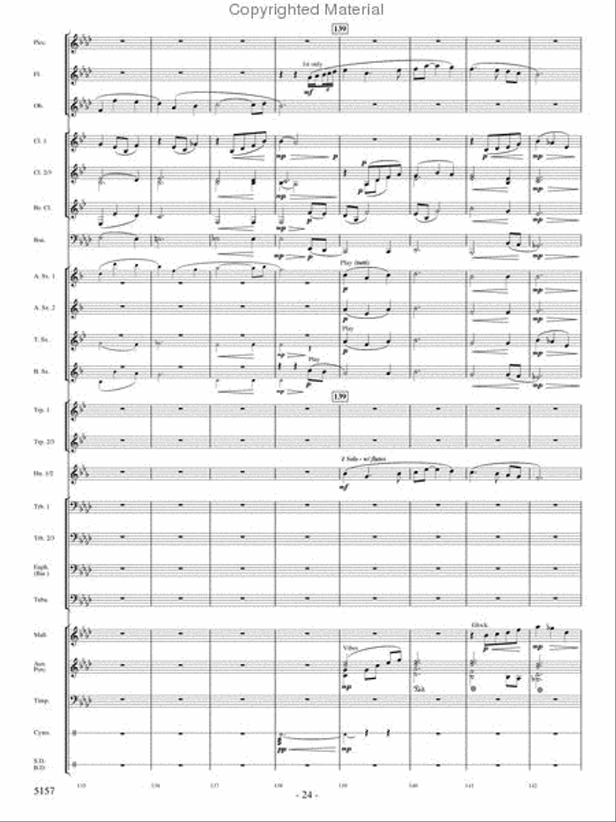 Fate of the Gods Fate of the Gods Concert Band scores gallery preview page 23