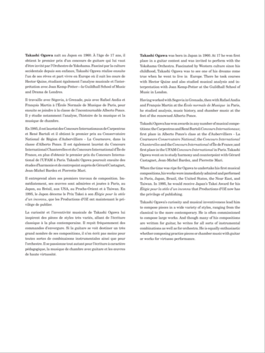 Fêtes du Japon Fêtes du Japon Classical Guitar scores gallery preview page 2