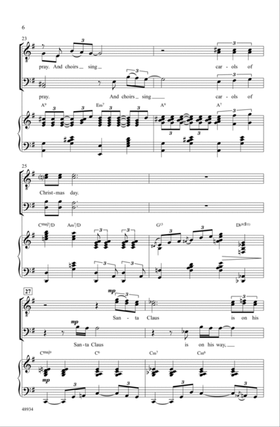 This Time of the Year Choir scores gallery preview page 5