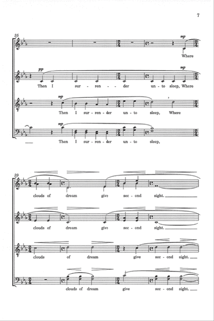 Sleep Choir scores gallery preview page 6