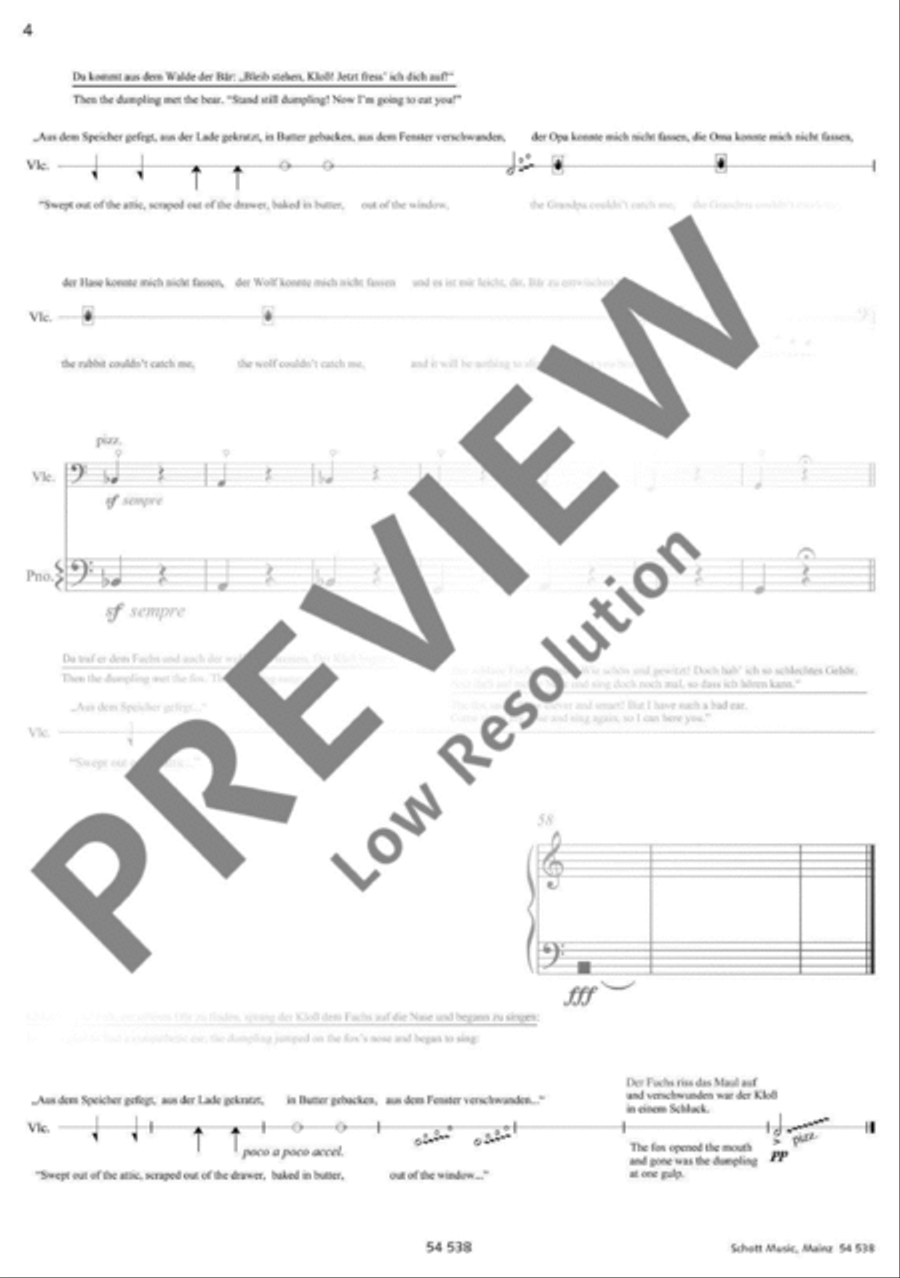 Fairy Tale Fairy Tale Piano Accompaniment scores gallery preview page 5