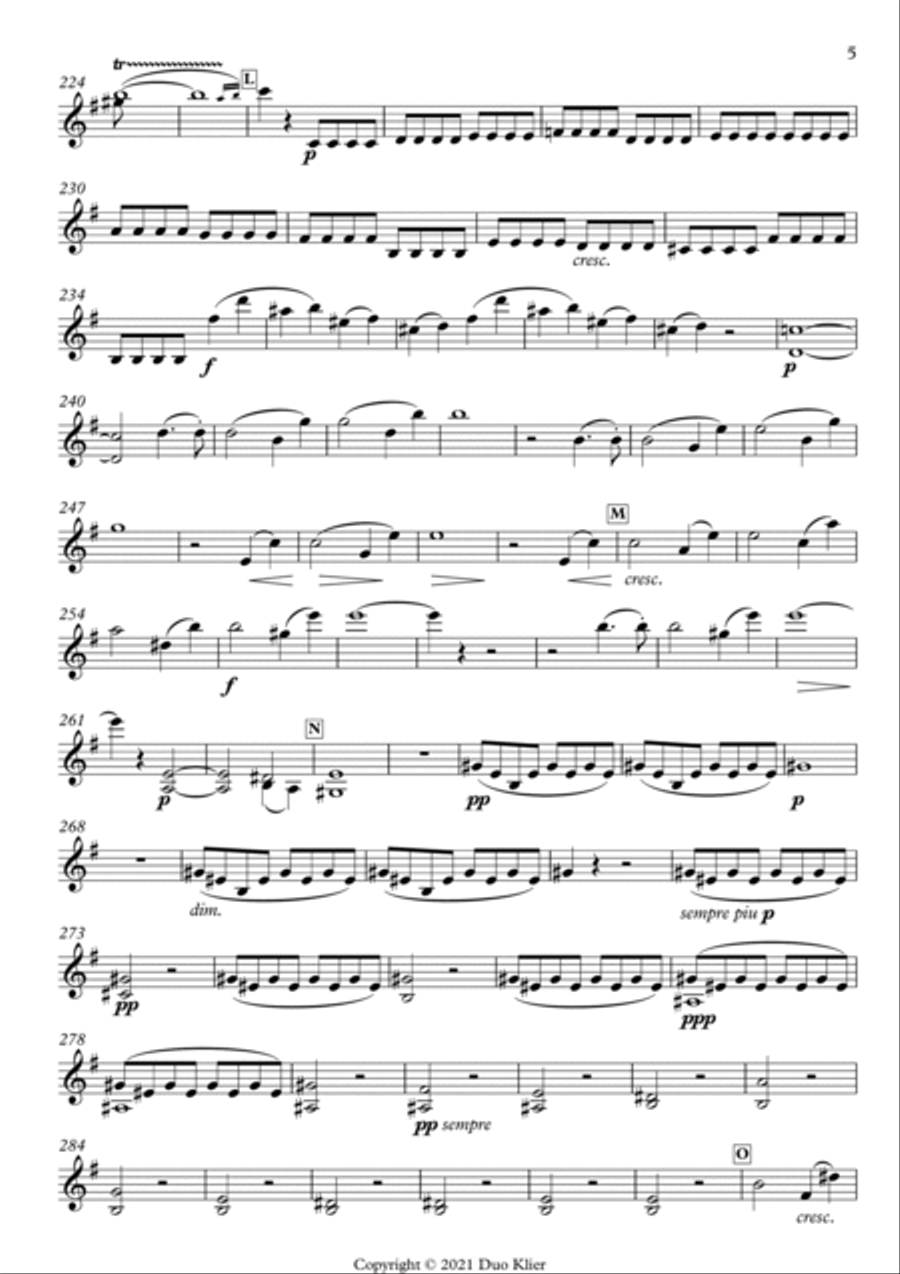 Mendelssohn - Violin Concerto in E minor Op. 64 (2nd violin accompaniment) Violin Solo scores gallery preview page 6