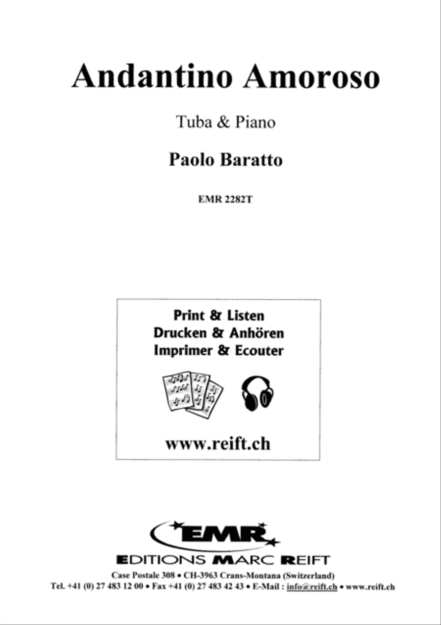 Andantino Amoroso Tuba scores gallery preview page 2
