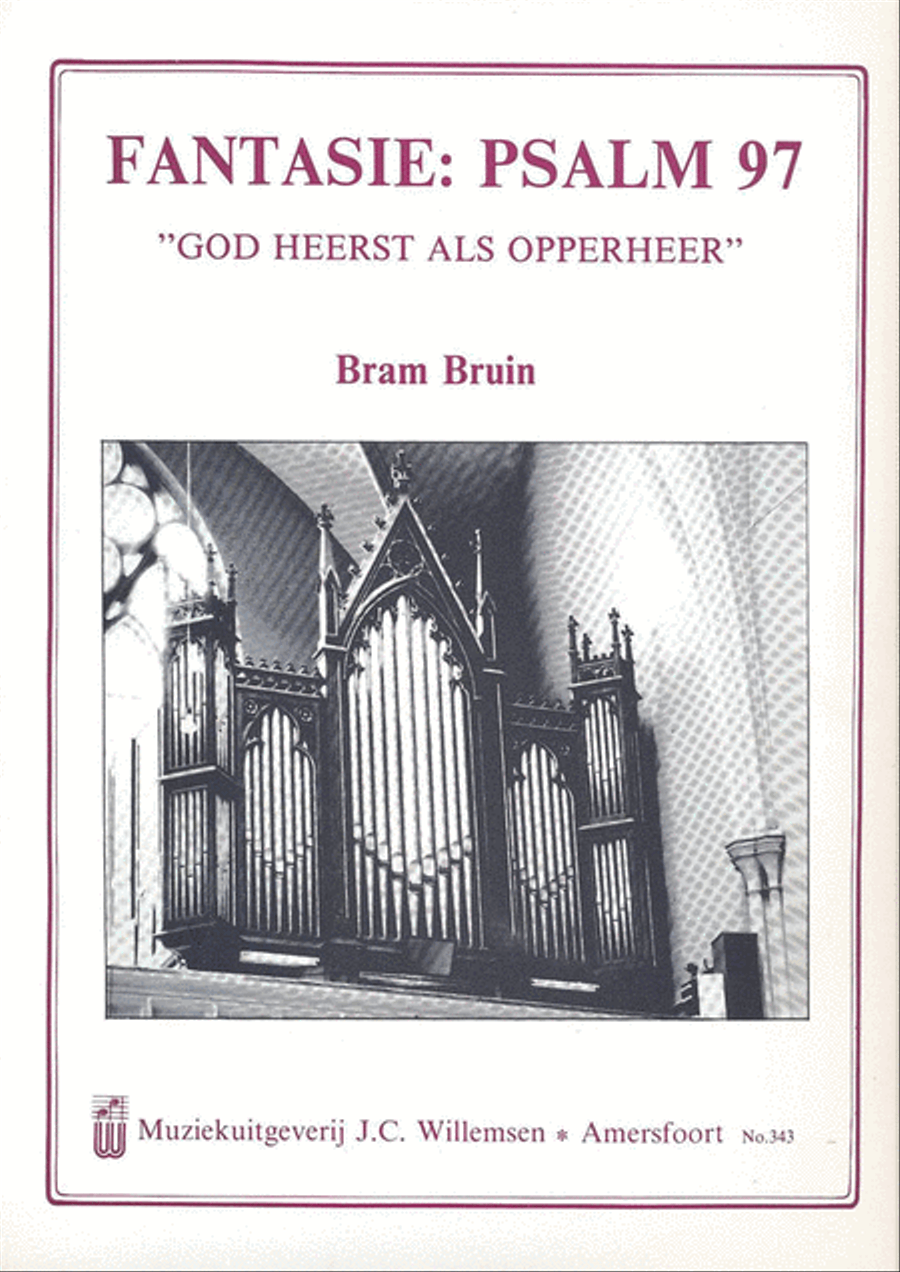 Fantasie Psalm 97 God Heerst Als Opperheer Organ scores gallery preview page 1