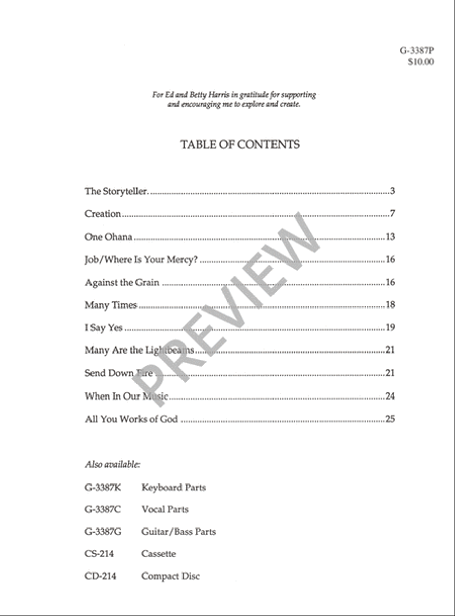 Tales of Wonder - Percussion edition Piano scores gallery preview page 3
