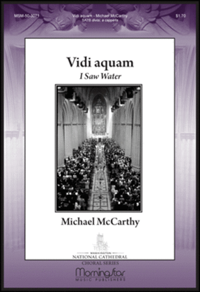 Book cover for Vidi aquam (I Saw Water)