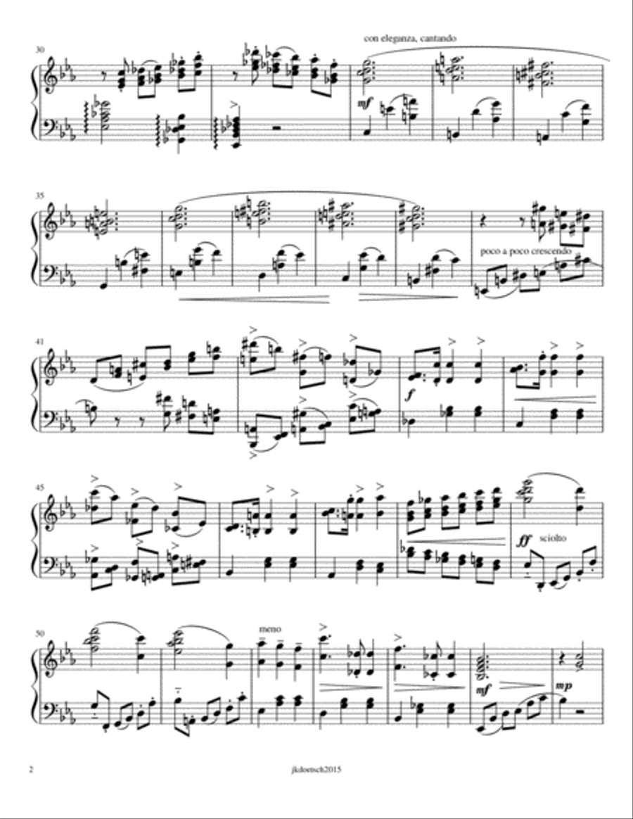 VALSINO for piano Piano Solo scores gallery preview page 2