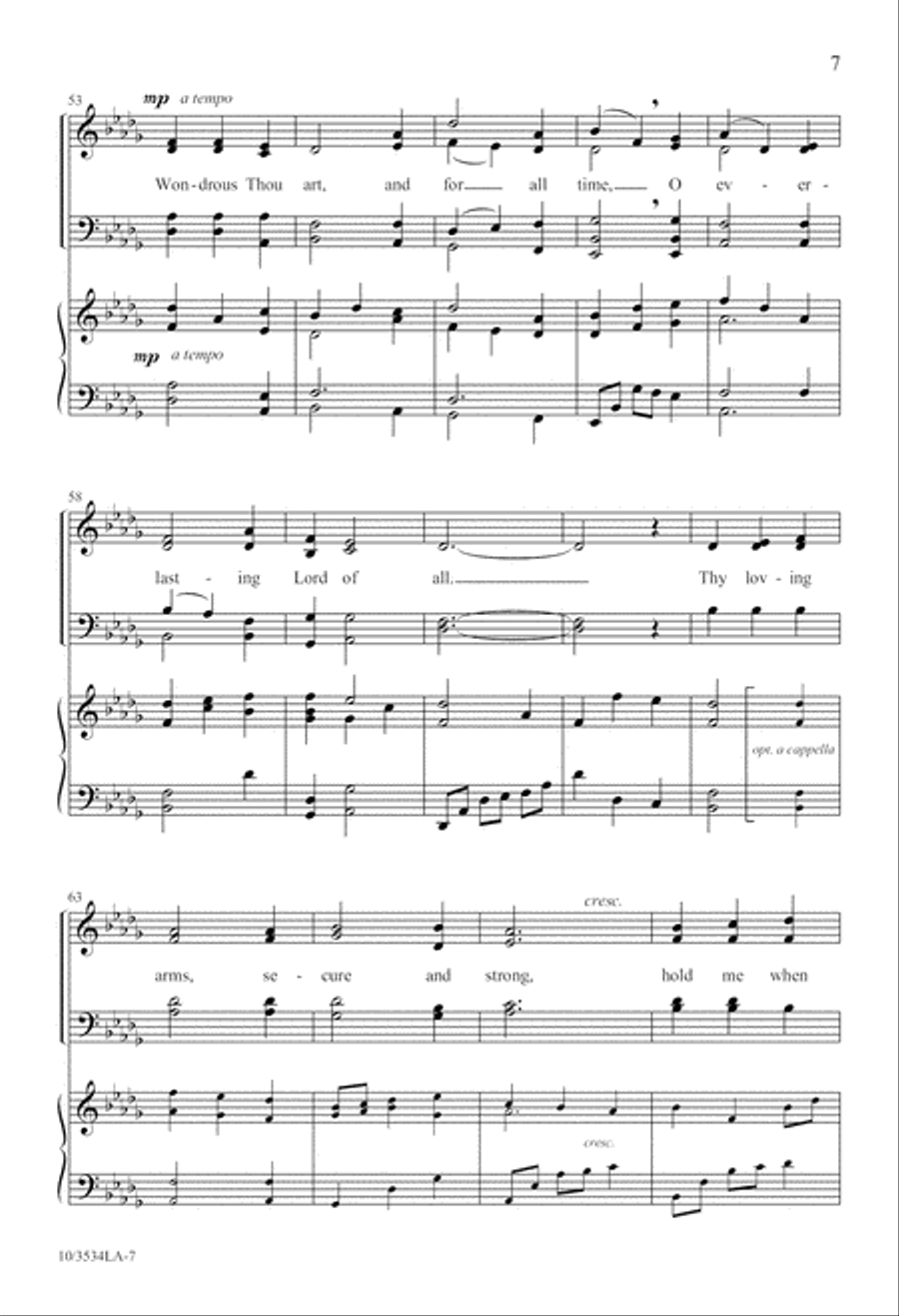 Thy Glory Shines 4-Part scores gallery preview page 7