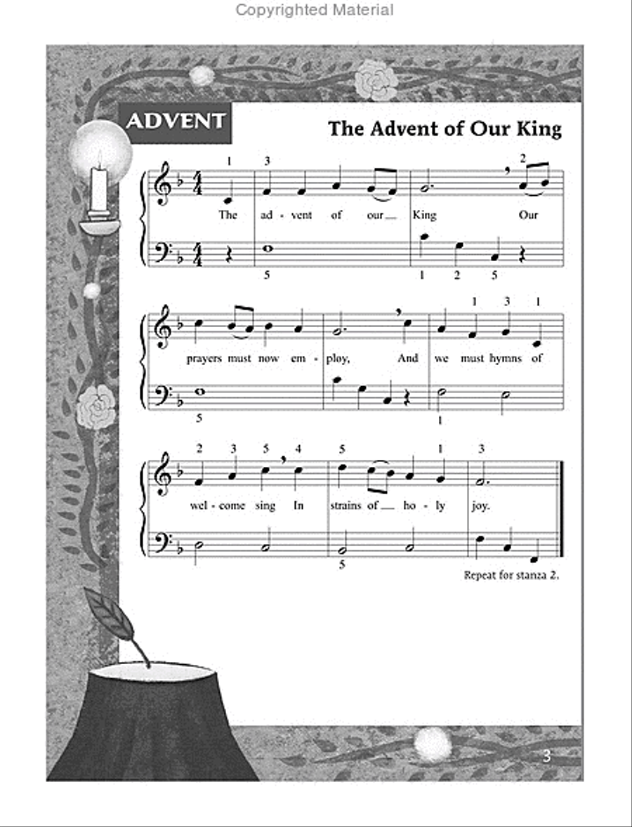 My First Hymnal: Accompaniment Edition Choir scores gallery preview page 2