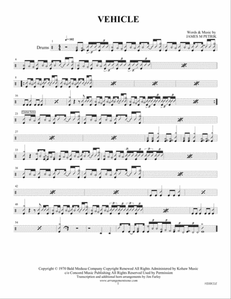 Vehicle Alto Saxophone scores gallery preview page 2