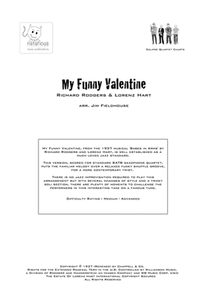 Book cover for My Funny Valentine