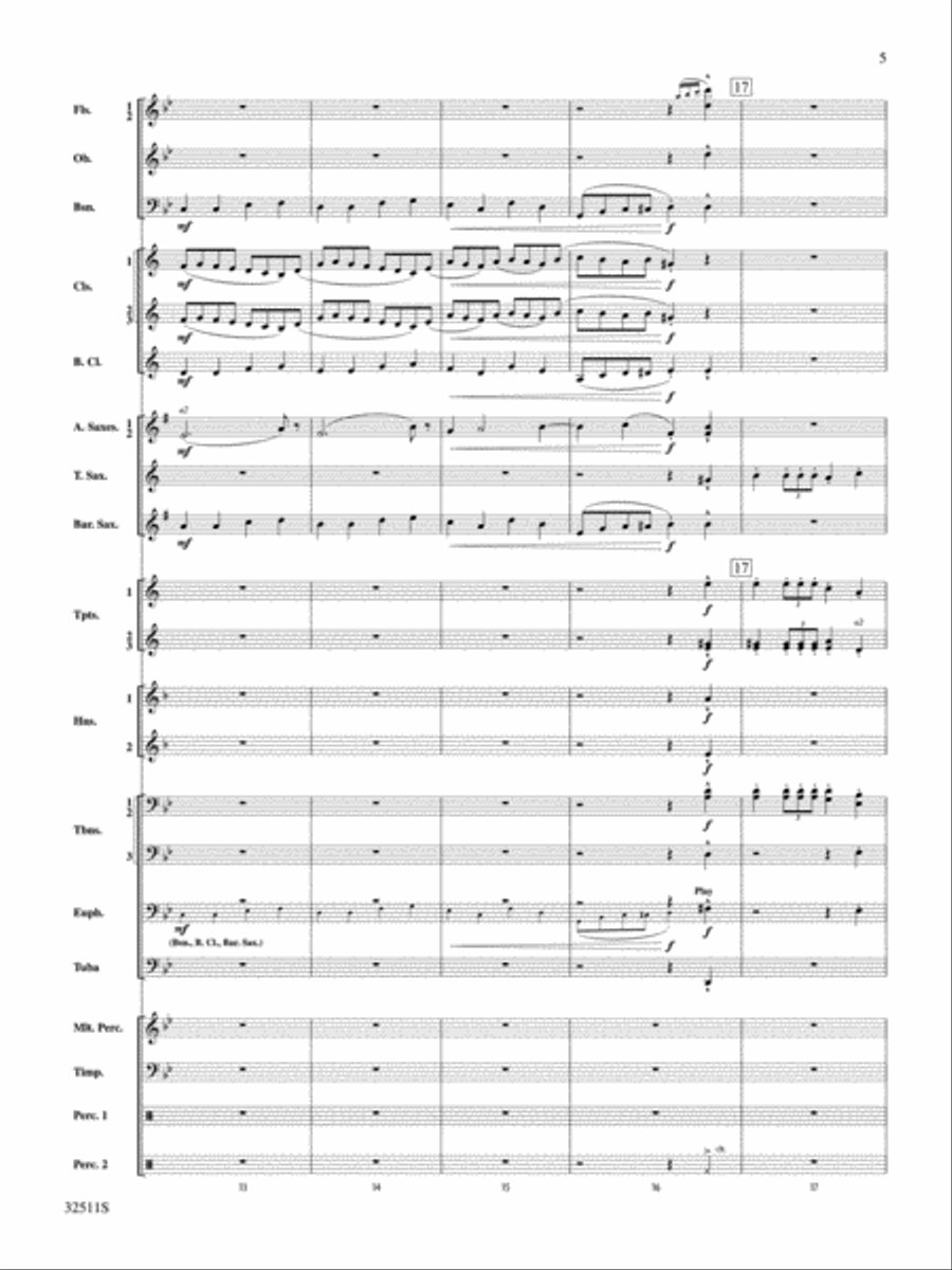 Scenes from The Nutcracker Concert Band scores gallery preview page 4
