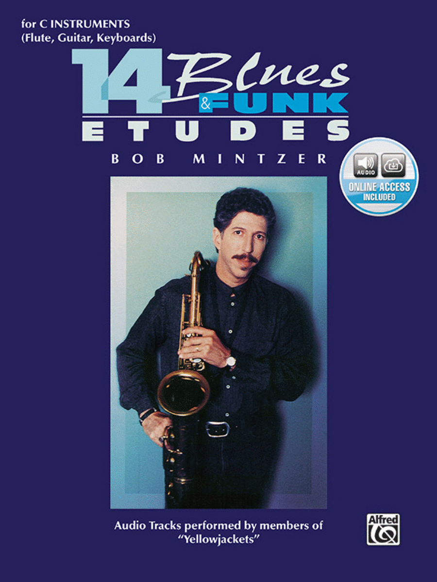 14 Blues & Funk Etudes - C Instruments Flute scores gallery preview page 1
