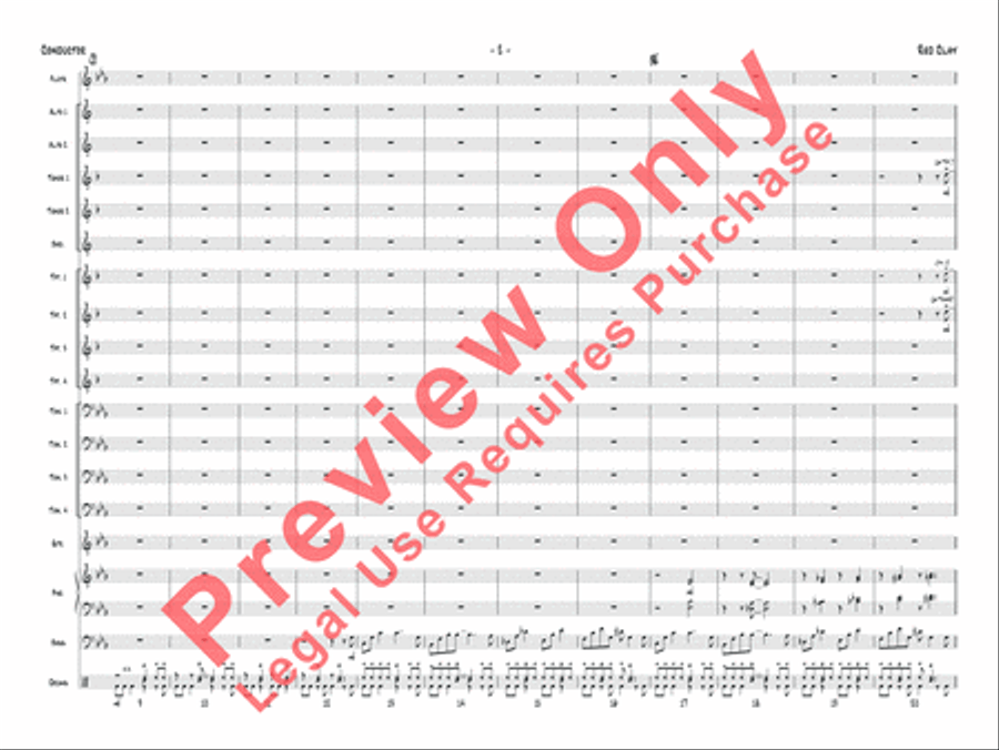 Red Clay Red Clay Jazz Ensemble scores gallery preview page 19