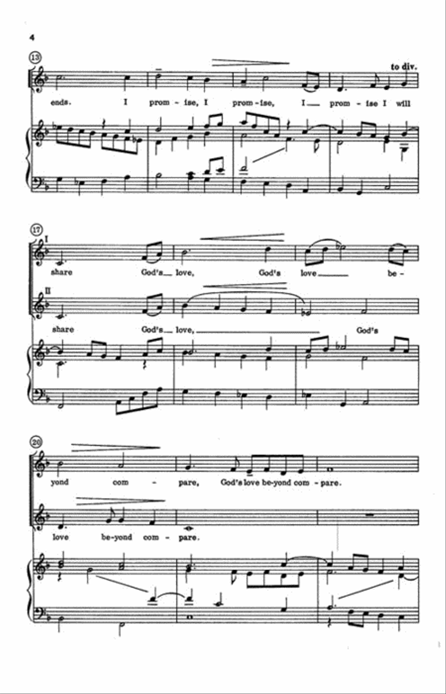 I Promise I Will Share Choir scores gallery preview page 3