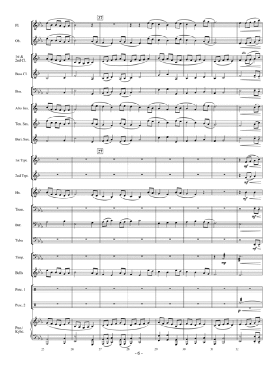Prelude on a German Hymnsong Concert Band scores gallery preview page 5