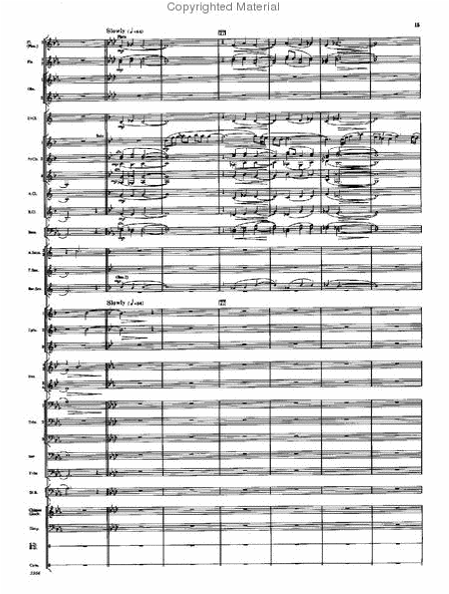 Symphonic Scenario Concert Band scores gallery preview page 14